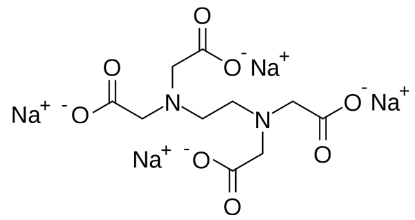 Трилон Б (тетранатрієва сіль) формула
