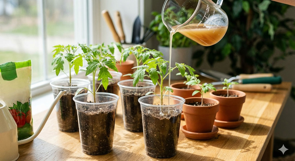 Подкормка рассады помидоров: полезные советы