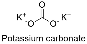 поташ карбонат калия формула