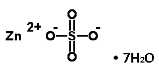 сульфат цинка формула