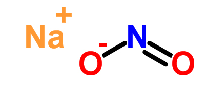 нітрит натрію формула