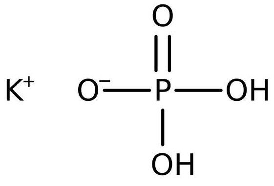 монокалийфосфат формула