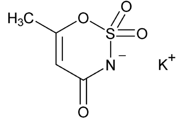 ацесульфам калия формула