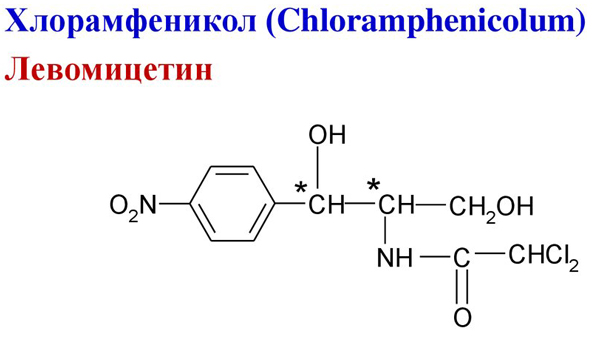 левомицетин формула