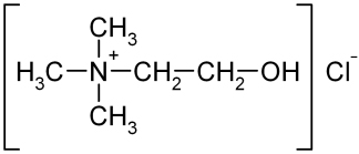 холин хлористый формула