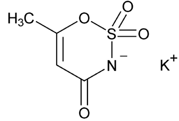 ацесульфам калію формула