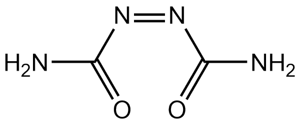 азодікарбонамід формула