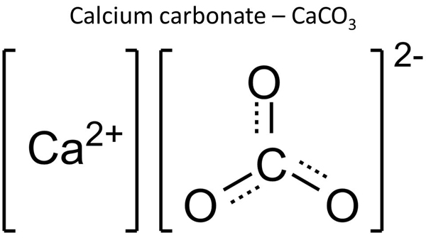 карбонат кальцію формула