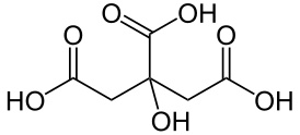 лимонная кислота формула