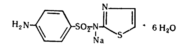 Норсульфазол натрієва сіль формула
