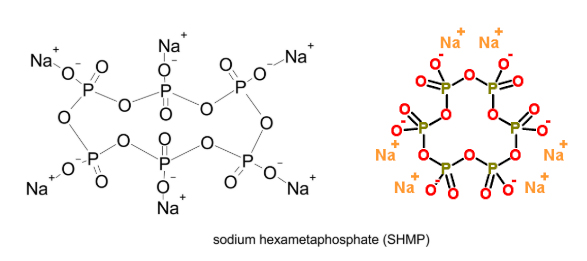 гексаметафосфат натрію формула