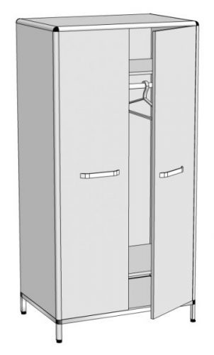 Шкаф для одежды ШО-2