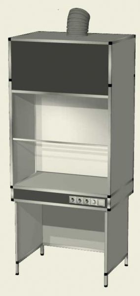Шкаф вытяжной в комплекте с подставкой (ВШ-1.2)