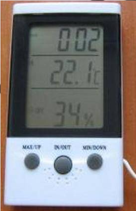 Цифровий термометр-гігрометр ДТ-3